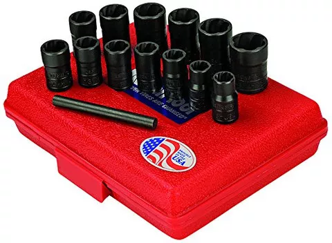 Ken-Tool 13-Piece Twist Socket Set with Case (30106)
