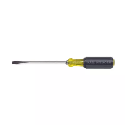 Klein Tools 600-6 5/16 in. Flat Head Screwdriver with 6 in. Square Shank