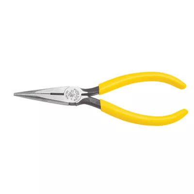 Klein Tools D203-6 6 in. Standard Side Cutting Long Nose Pliers
