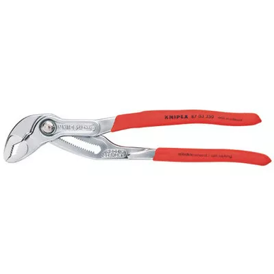 Knipex Cobra High-Tech Water Pump Pliers, Chrome Plated (8703250)