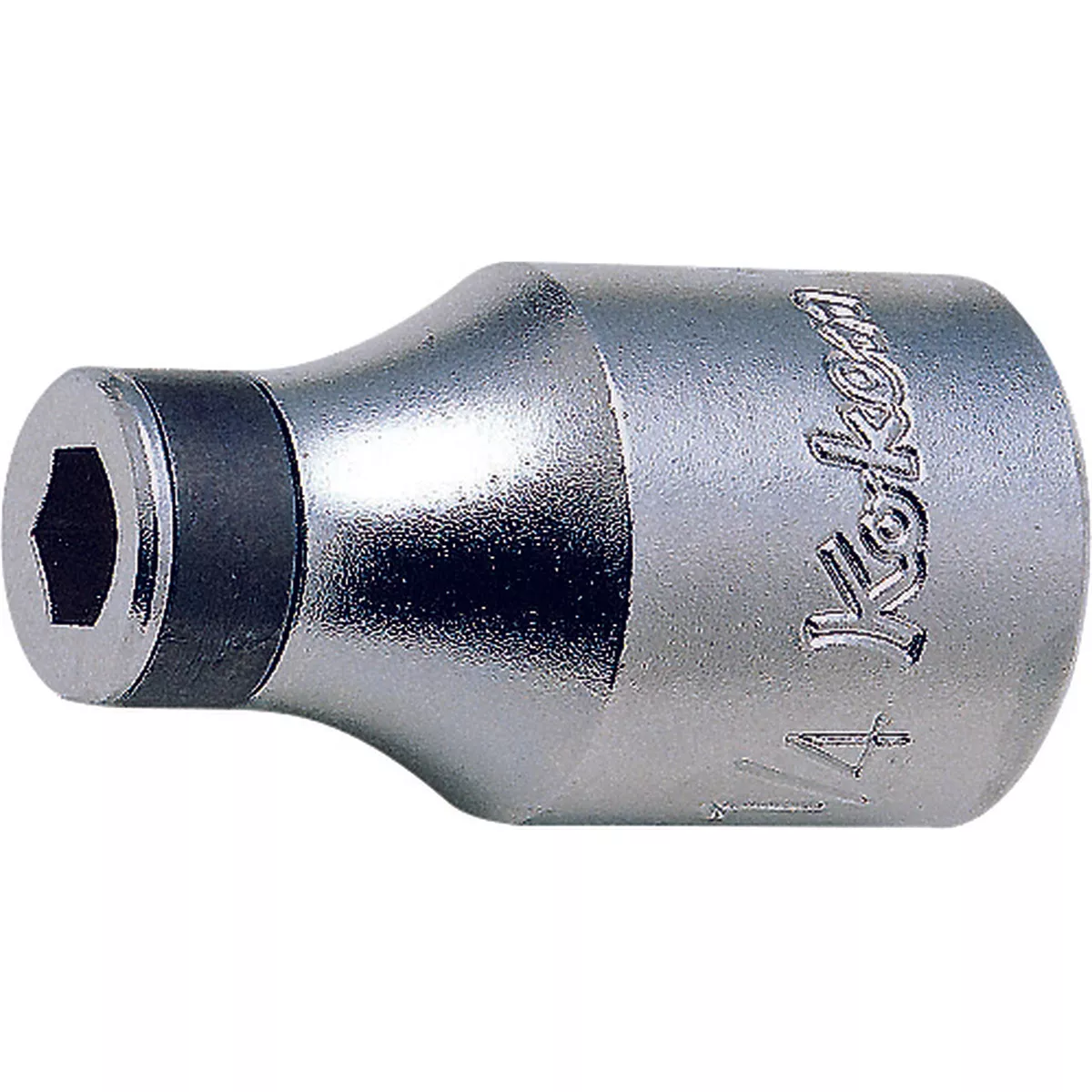 Ko-ken USA 4137 1/2 Sq. Dr. Adaptor 1/4 For 1/4H Bit Length 38mm