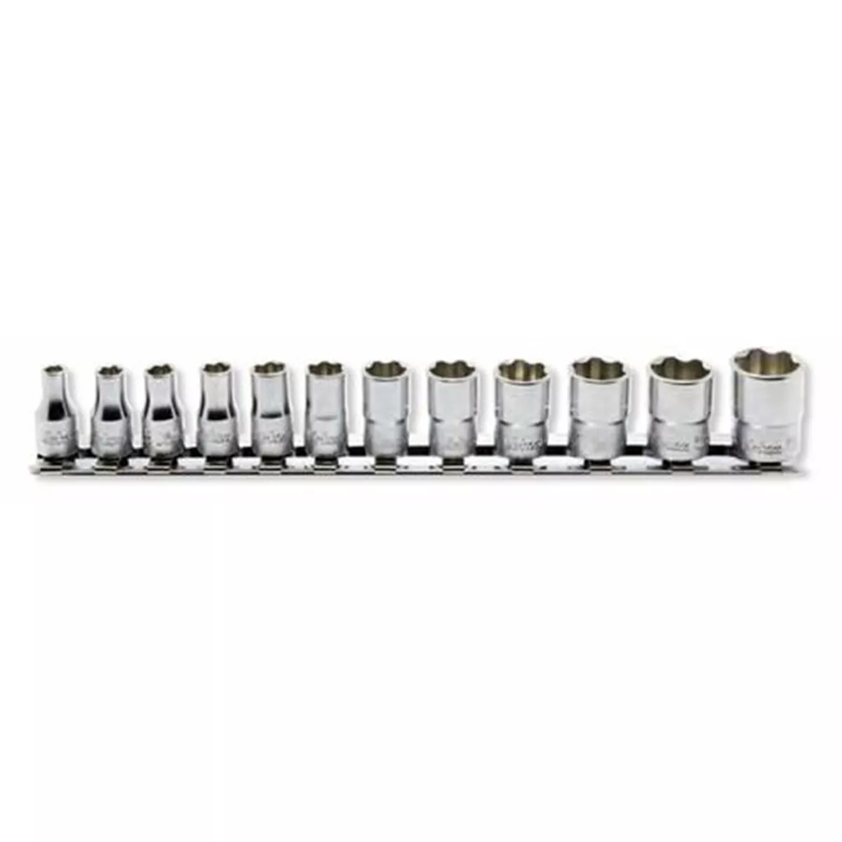 Ko-ken USA RS2410M/12 1/4 Sq. Dr. Socket set 4-14mm Surface 200mm 12 pieces