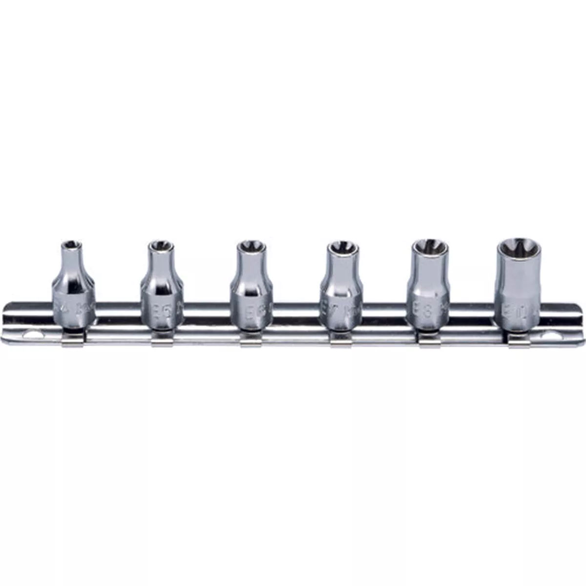 Ko-ken USA RS2425/6 1/4 Sq. Dr. 6 piece TORXÂ Socket Set E4-E10