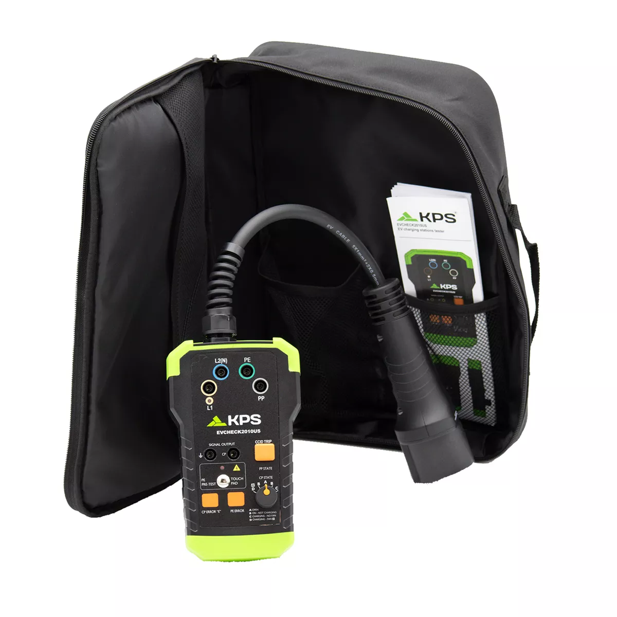 KPS by Power Probe KPS EVCHECK2010US EV Charging Station Simulation Tester