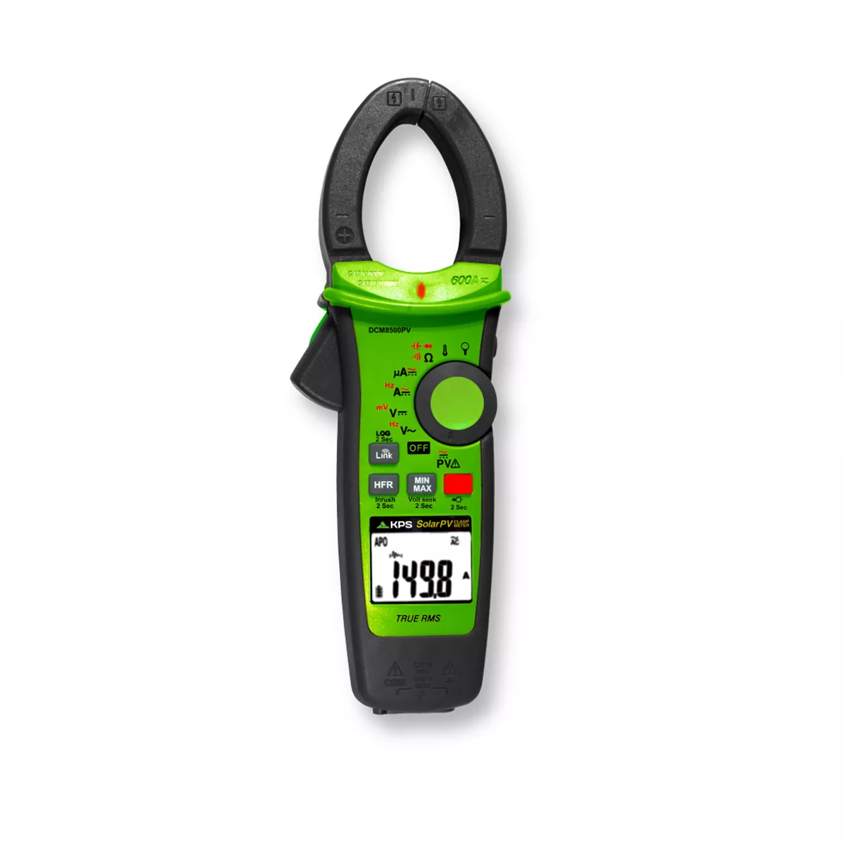 KPS DCM8500PV Solar Clamp Meter for AC/DC Voltage and AC/DC Current