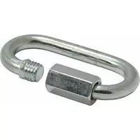 LINK QUICK ZINC PLT STL 3/16IN - Case of 10