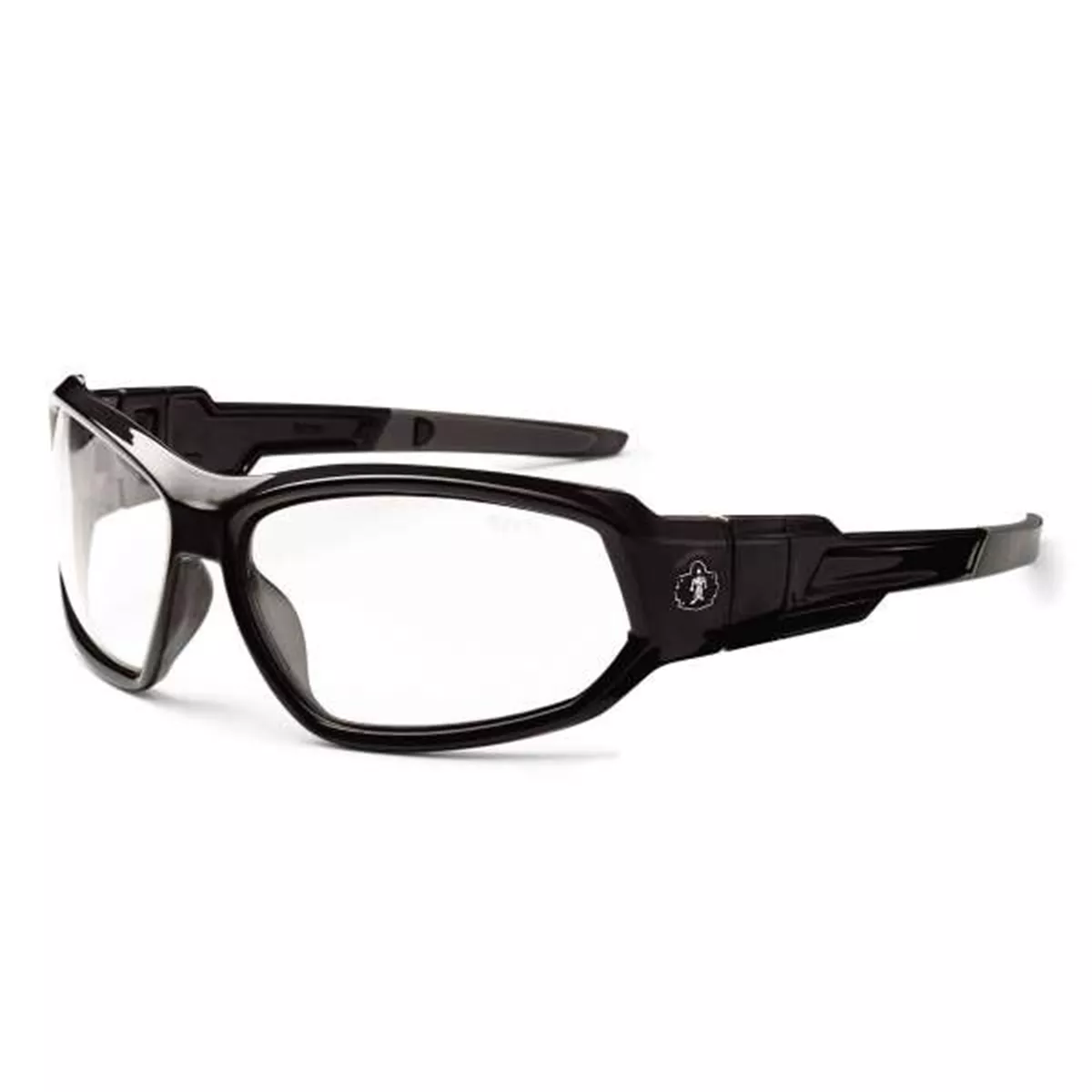 LOKI Clear Lens Black Safety Glasses Sunglasses