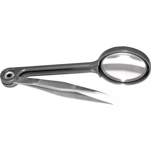 Magnifying Glass Tweezers