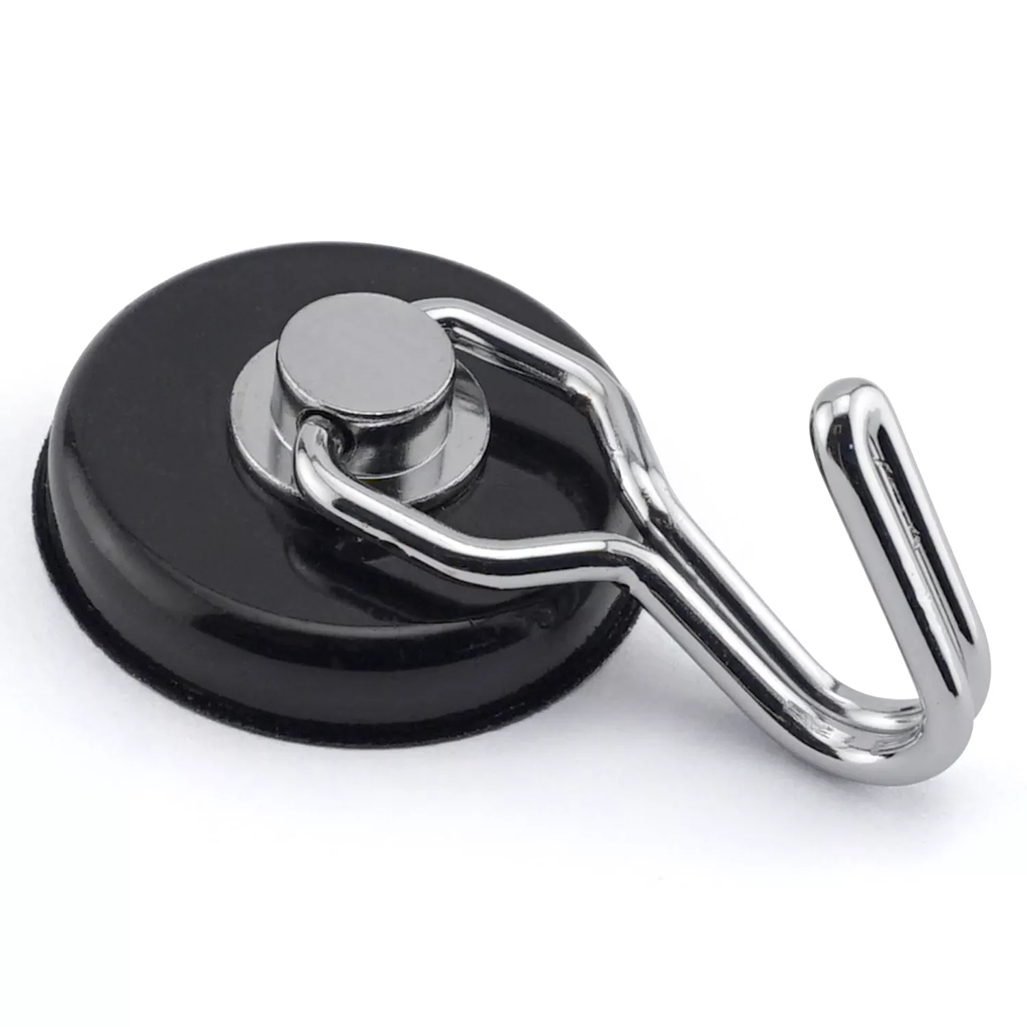 Neodymium Rotating Magnetic Hook, 65 Lb. Capacity, 1.5 In. Diameter