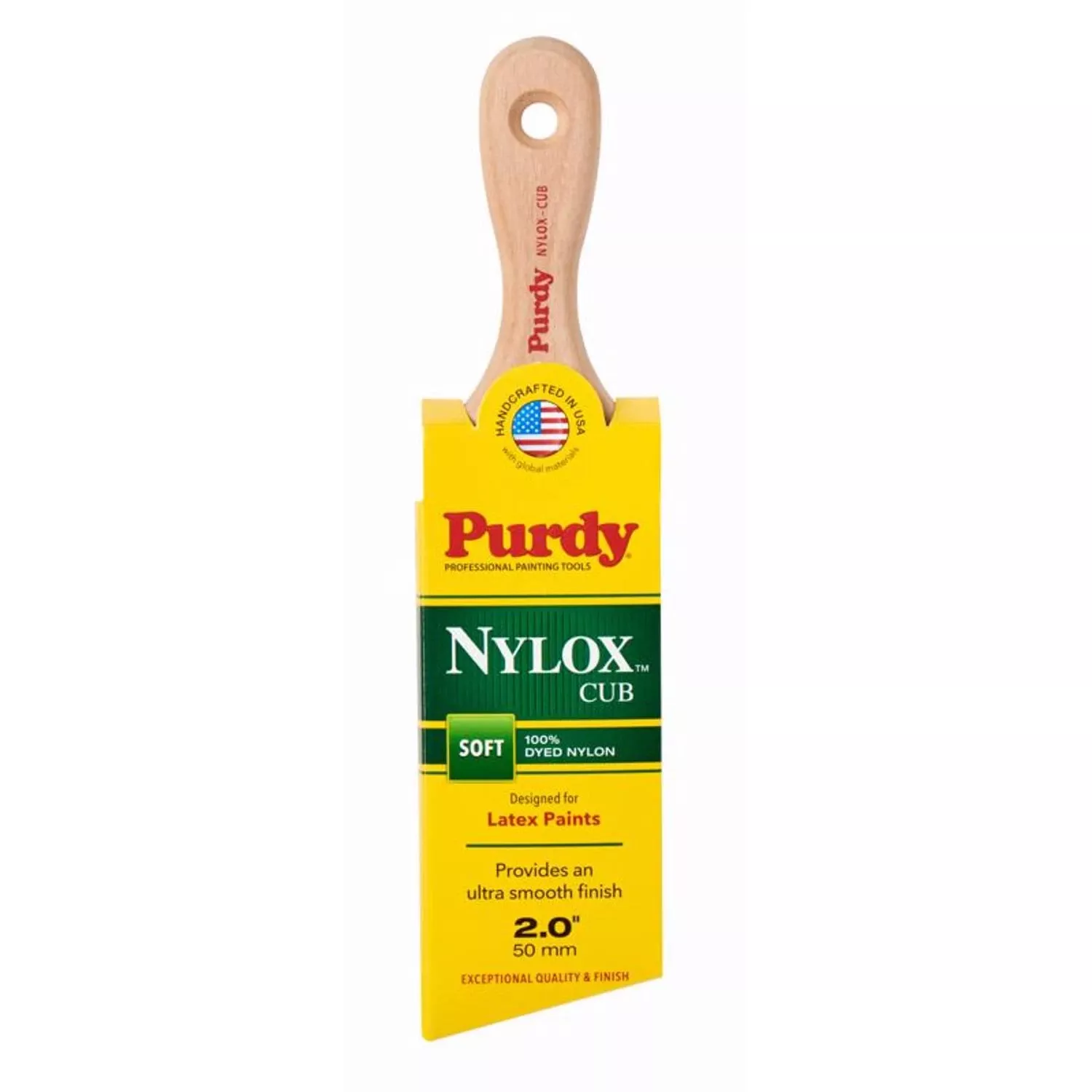 Nylox Cub 2 In. Soft Angle Trim Paint Brush - Model 144153220