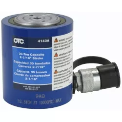 OTC 30-Ton Hydraulic Single Acting "Shorty" Cylinder (4143A)