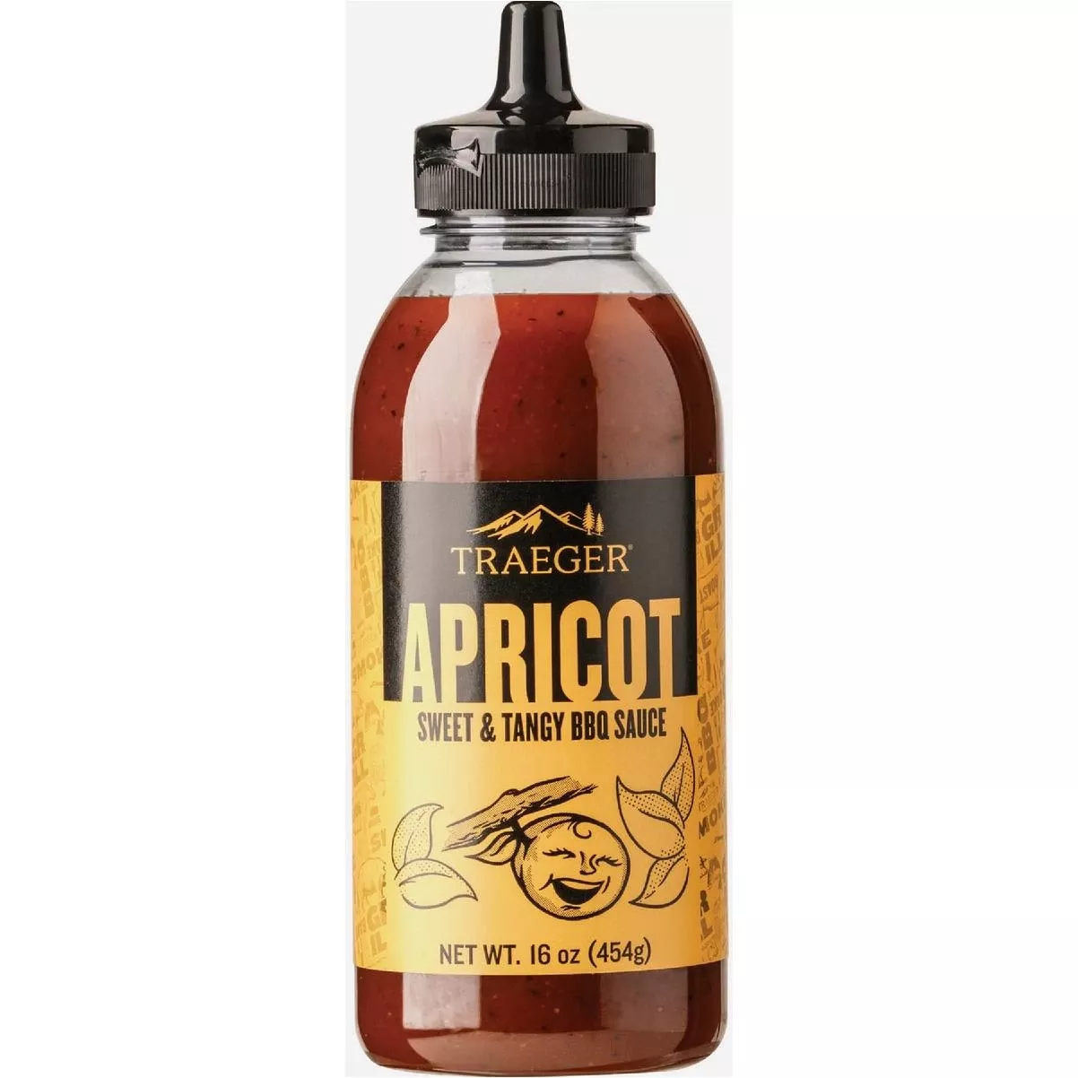 ‘que 16 Oz. Apricot Bbq Sauce
