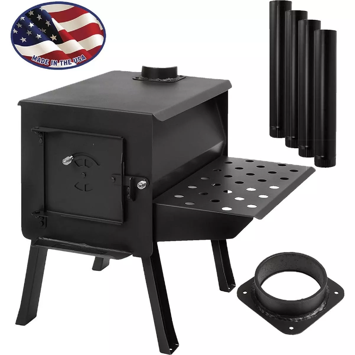 ‘s Grizzly Camp/wood Stove