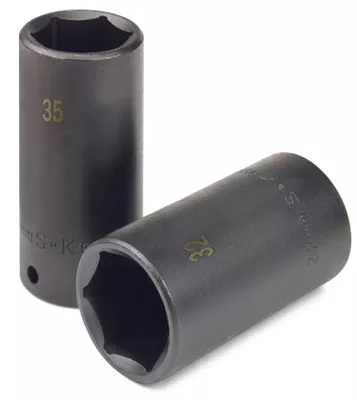 SK Hand Tools 1/2" Drive 6 Point Deep Impact Socket 15mm (34265)