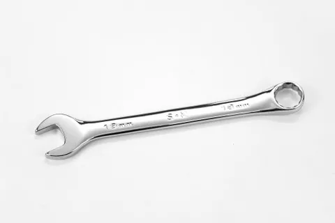 SK Hand Tools 12 Point SuperKrome Combination Wrench 18mm (88318)