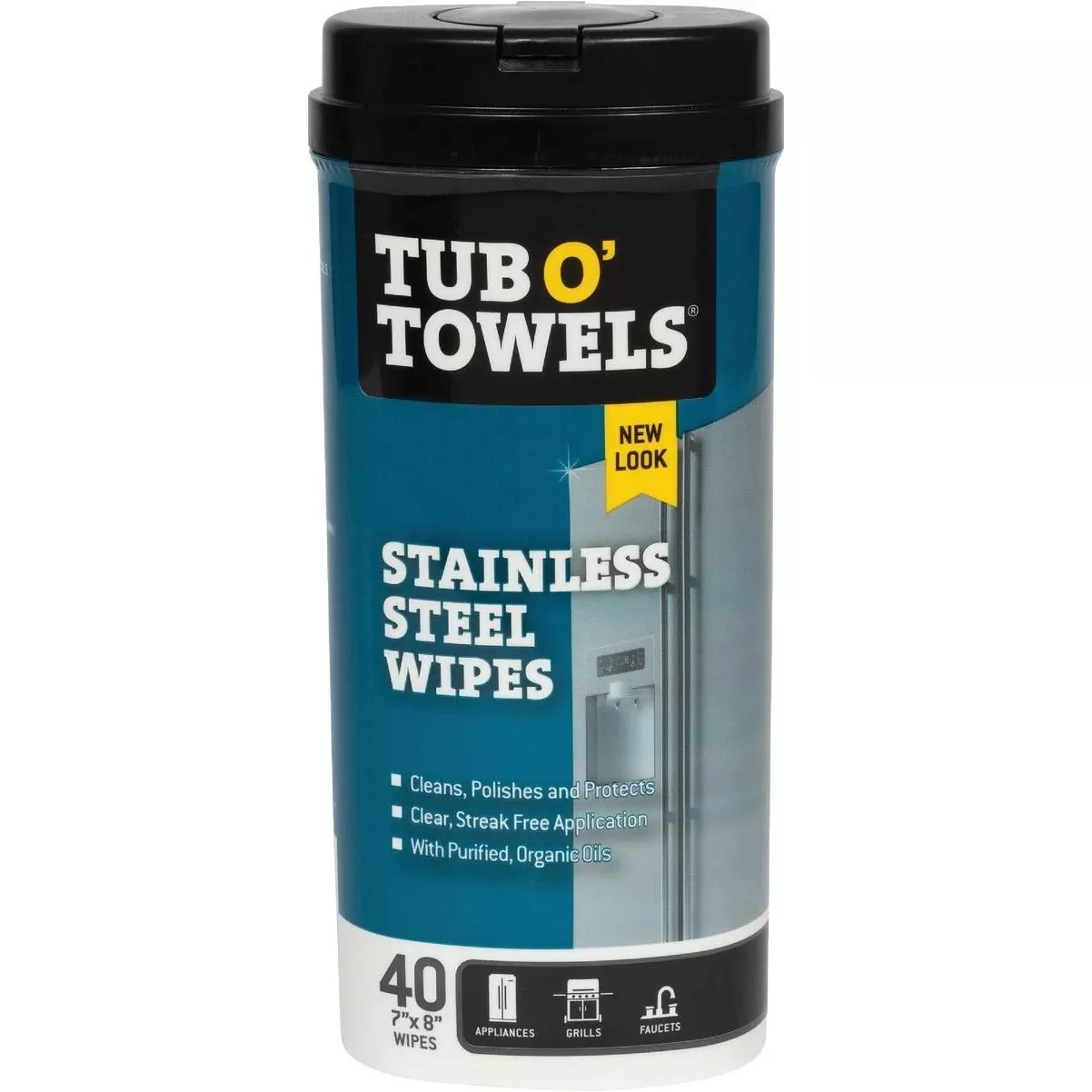 Stainless Steel Wipes (40-count)