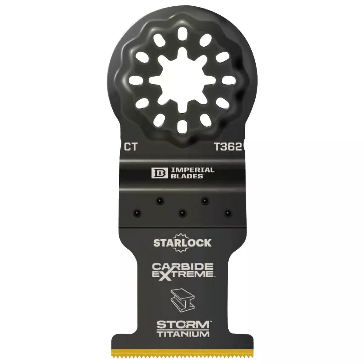 Starlock 1-3/8 In. Carbide Titanium Extreme Storm Metal Oscillating Blade