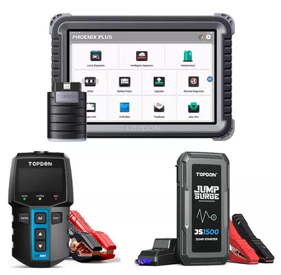 TOPDON Phoenix Plus Advanced Diagnostic Scan Tool + Free Tools (TD52110025+Z11A012A02)