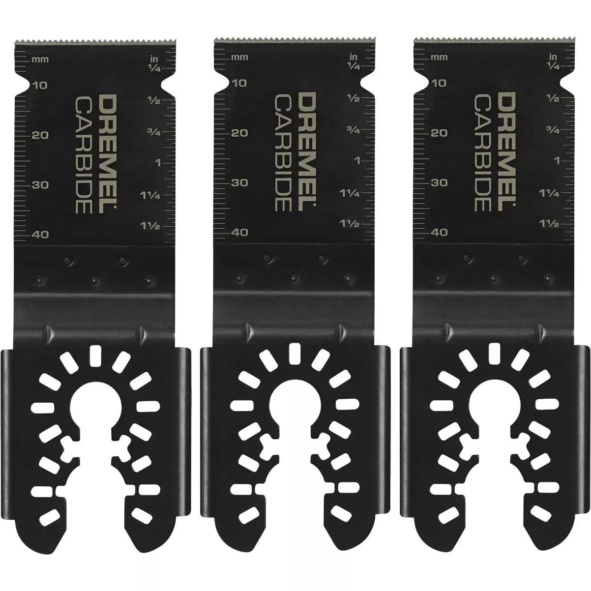 Universal 1-1/4 In. Carbide Flush Cut Oscillating Blade (3-pack)