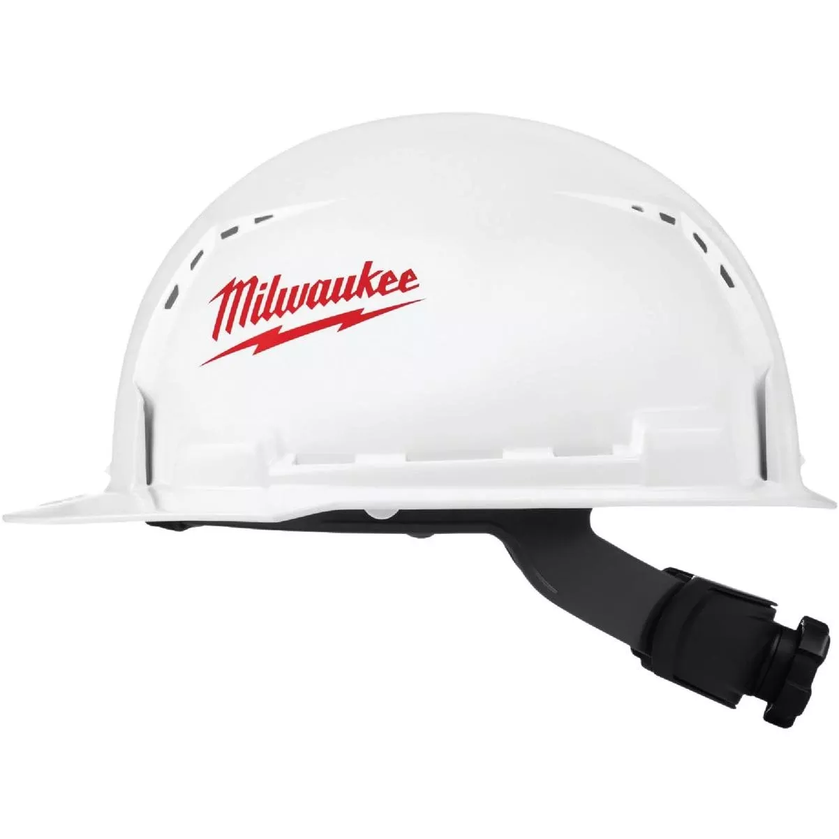 White Front Brim Vented Ratcheting Type 1 Class C Hard Hat