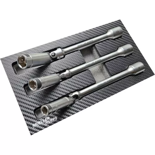 XL Glow Plug Socket Kit 8, 10, 12mm