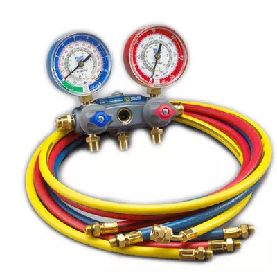 Yellow Jacket 49845 2-Valve R12 Auto Titan 120″