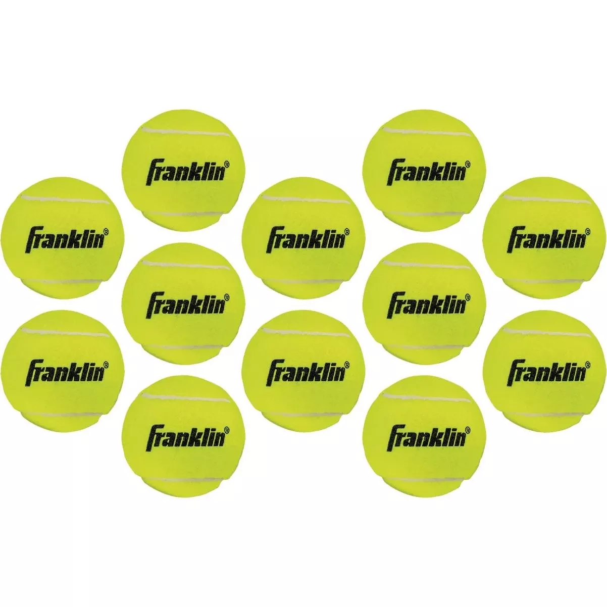 Yellow Practice Tennis Balls (12-pack)